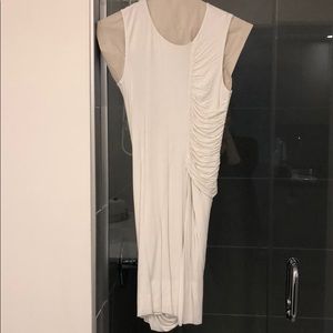 White Jersey dress